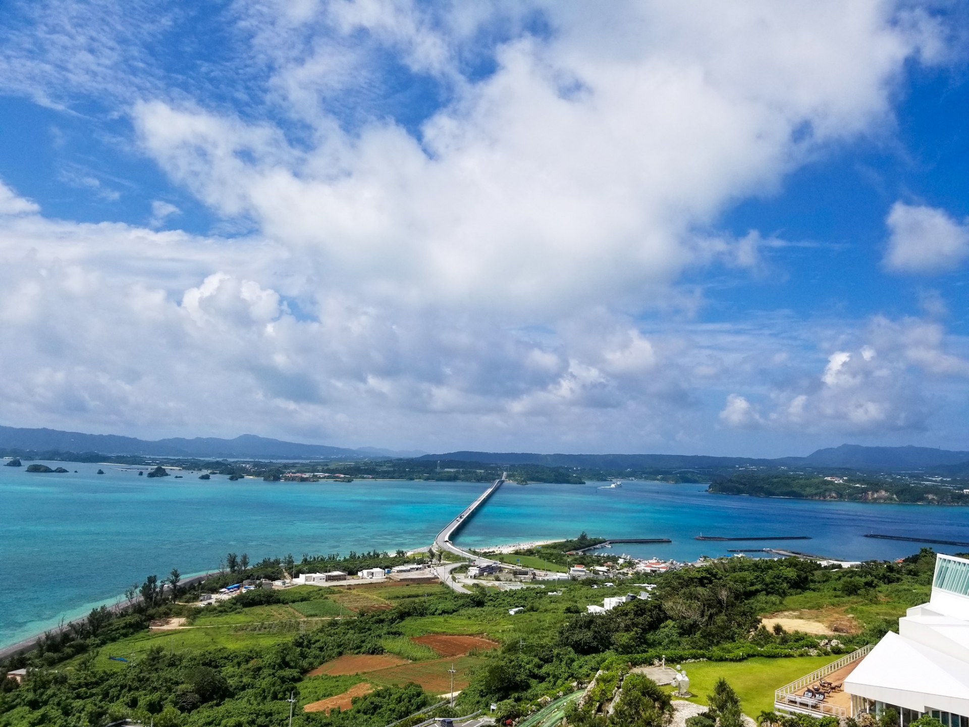 【古宇利大桥~日本最长的桥】【海洋瞭望塔+幸福之钟】【贝壳博物馆】