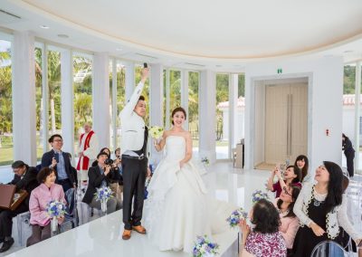 沖繩藍色海洋教堂幸福分享