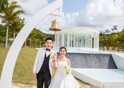 沖繩藍色海洋教堂幸福分享