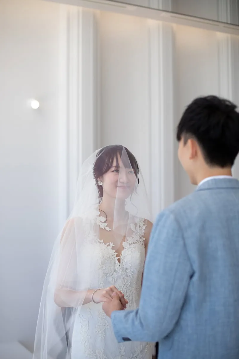 Gary 与 Queena|冲绳海之镜教堂双人海岛婚礼真实分享 Gary 与 Queena|冲绳海之镜教堂双人海岛婚礼真实分享
