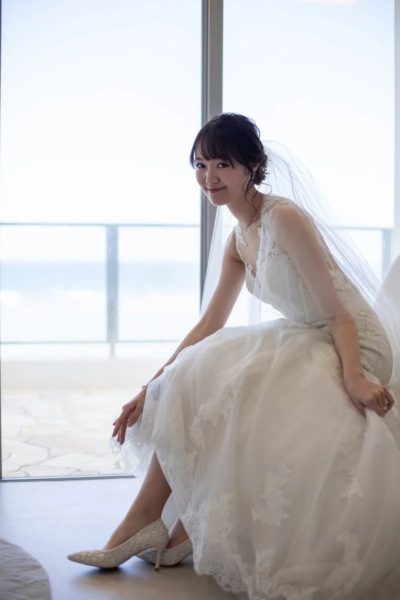 Gary 与 Queena|冲绳海之镜教堂双人海岛婚礼真实分享 Gary 与 Queena|冲绳海之镜教堂双人海岛婚礼真实分享