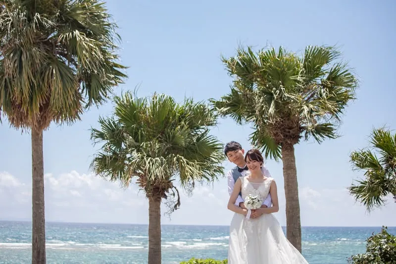 Gary 与 Queena|冲绳海之镜教堂双人海岛婚礼真实分享 Gary 与 Queena|冲绳海之镜教堂双人海岛婚礼真实分享