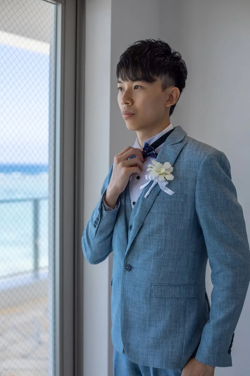 Gary 与 Queena|冲绳海之镜教堂双人海岛婚礼真实分享 Gary 与 Queena|冲绳海之镜教堂双人海岛婚礼真实分享