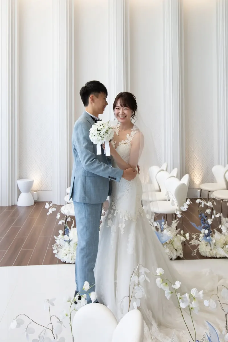 Gary 与 Queena|冲绳海之镜教堂双人海岛婚礼真实分享 Gary 与 Queena|冲绳海之镜教堂双人海岛婚礼真实分享