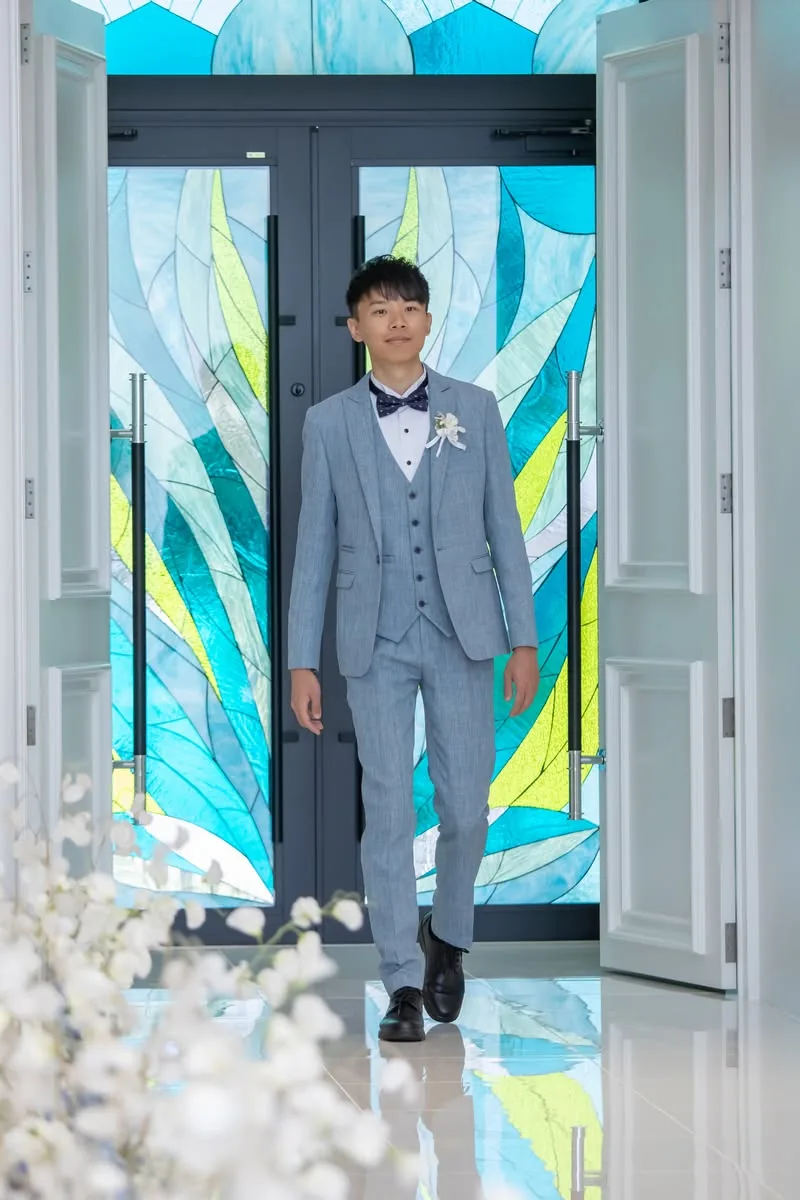 Gary 与 Queena|冲绳海之镜教堂双人海岛婚礼真实分享 Gary 与 Queena|冲绳海之镜教堂双人海岛婚礼真实分享
