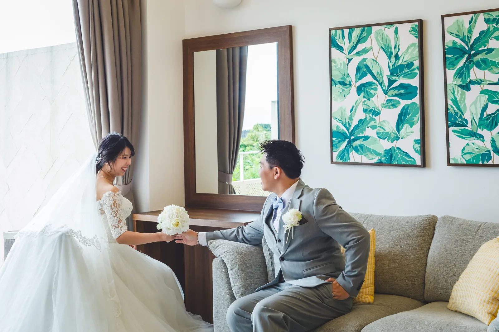 钰杰与心瑜|冲绳五感艾妮丝教堂户外花园婚宴真实分享 钰杰与心瑜|冲绳五感艾妮丝教堂户外花园婚宴真实分享
