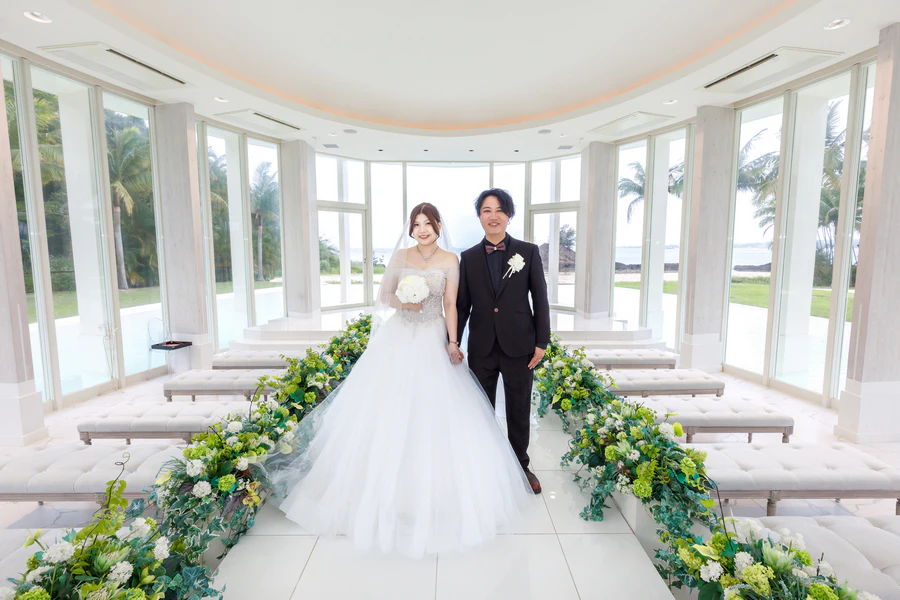 家榛|冲绳蓝色海洋教堂真实婚礼分享 家榛|冲绳蓝色海洋教堂真实婚礼分享