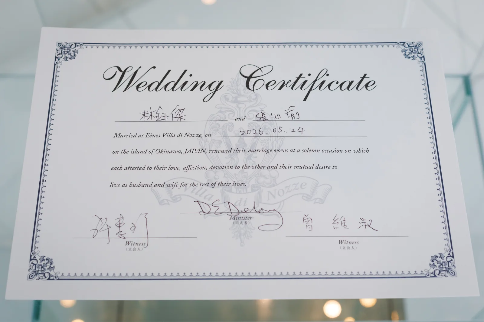 钰杰与心瑜|冲绳五感艾妮丝教堂户外花园婚宴真实分享 钰杰与心瑜|冲绳五感艾妮丝教堂户外花园婚宴真实分享