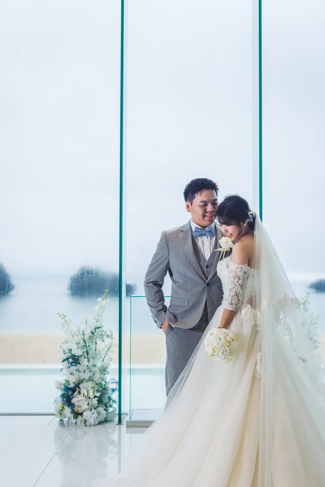 钰杰与心瑜|冲绳五感艾妮丝教堂户外花园婚宴真实分享 钰杰与心瑜|冲绳五感艾妮丝教堂户外花园婚宴真实分享