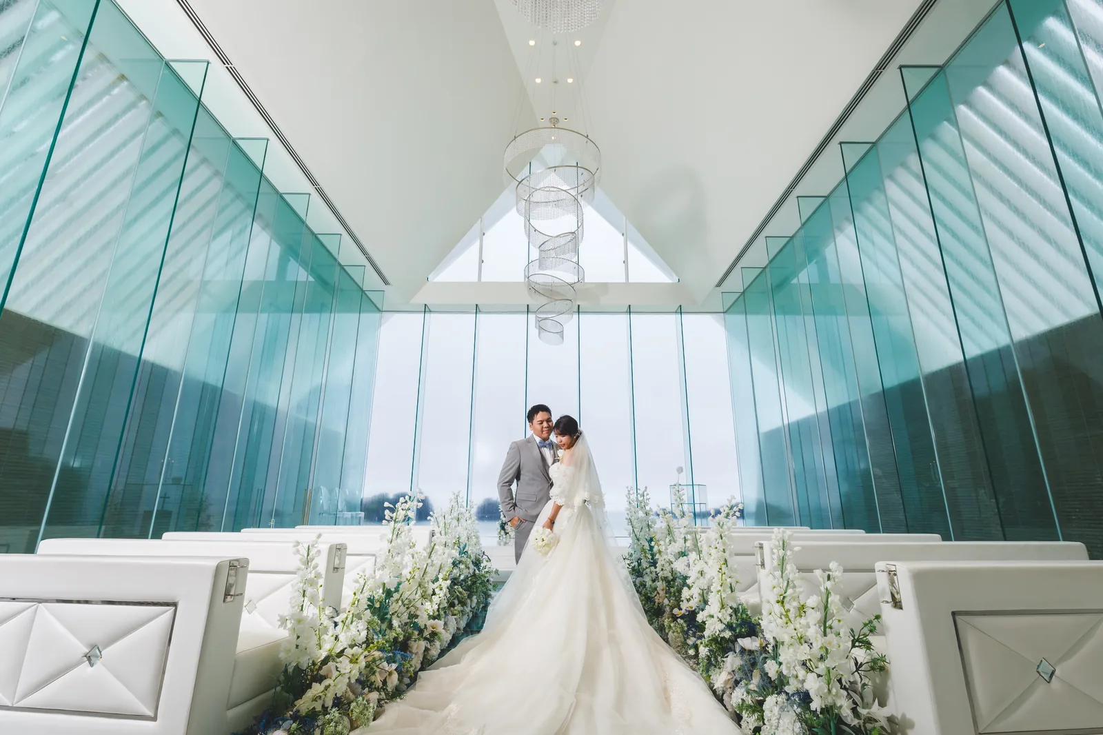 钰杰与心瑜|冲绳五感艾妮丝教堂户外花园婚宴真实分享 钰杰与心瑜|冲绳五感艾妮丝教堂户外花园婚宴真实分享