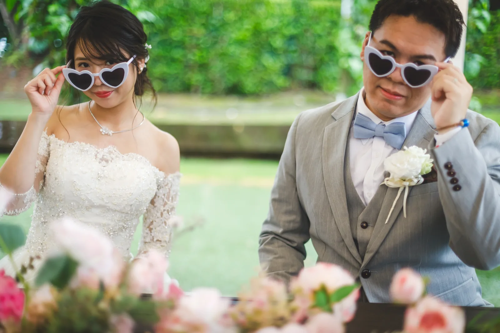钰杰与心瑜|冲绳五感艾妮丝教堂户外花园婚宴真实分享 钰杰与心瑜|冲绳五感艾妮丝教堂户外花园婚宴真实分享