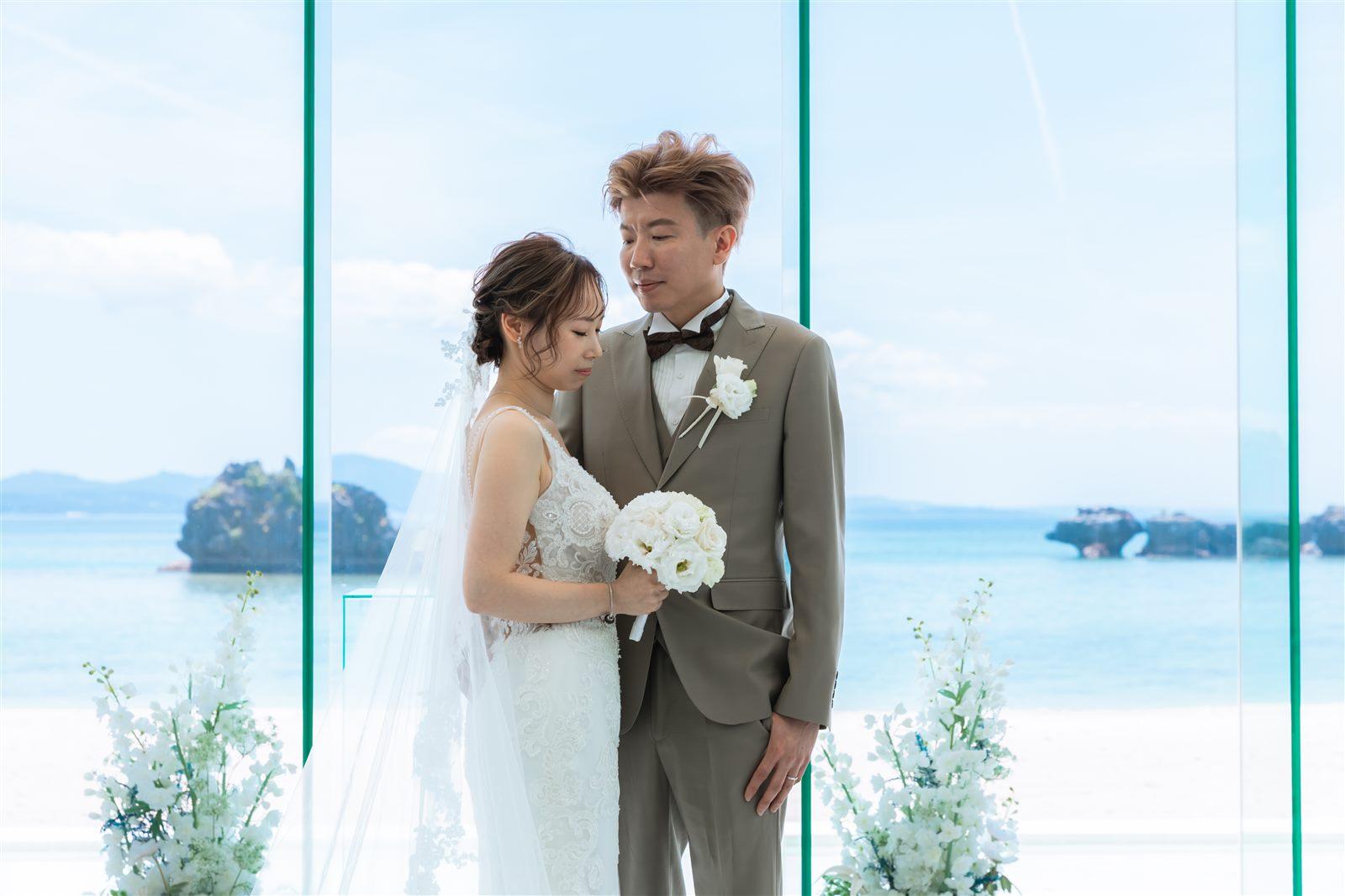Ka Chun 与 Wing|冲绳五感艾妮丝教堂真实婚礼分享 Ka Chun 与 Wing|冲绳五感艾妮丝教堂真实婚礼分享