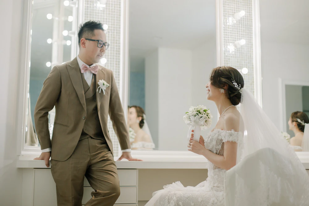 Ho Yin 与 Yin Wu|冲绳海之光教堂真实婚礼分享 Ho Yin 与 Yin Wu|冲绳海之光教堂真实婚礼分享