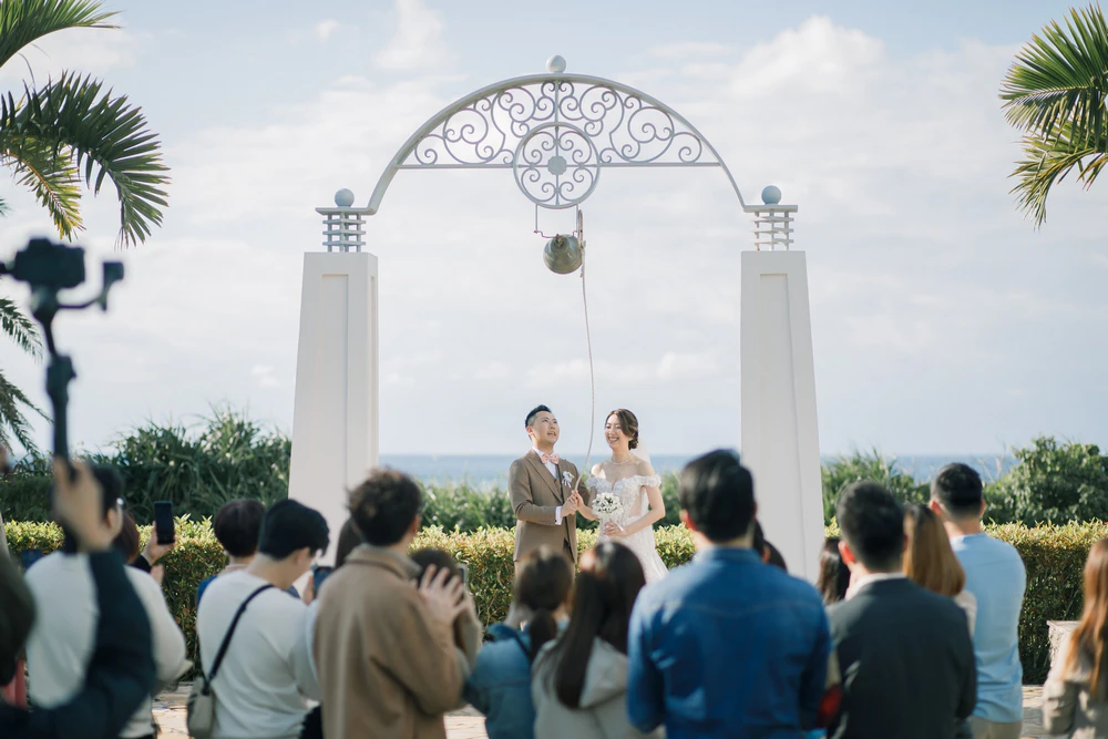 Ho Yin 与 Yin Wu|冲绳海之光教堂真实婚礼分享 Ho Yin 与 Yin Wu|冲绳海之光教堂真实婚礼分享