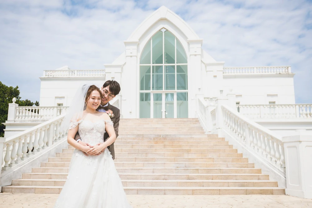 Lulu 与 Chiko|冲绳海之光教堂证婚+KARIYUSHI 婚宴 Lulu 与 Chiko|冲绳海之光教堂证婚+KARIYUSHI 婚宴