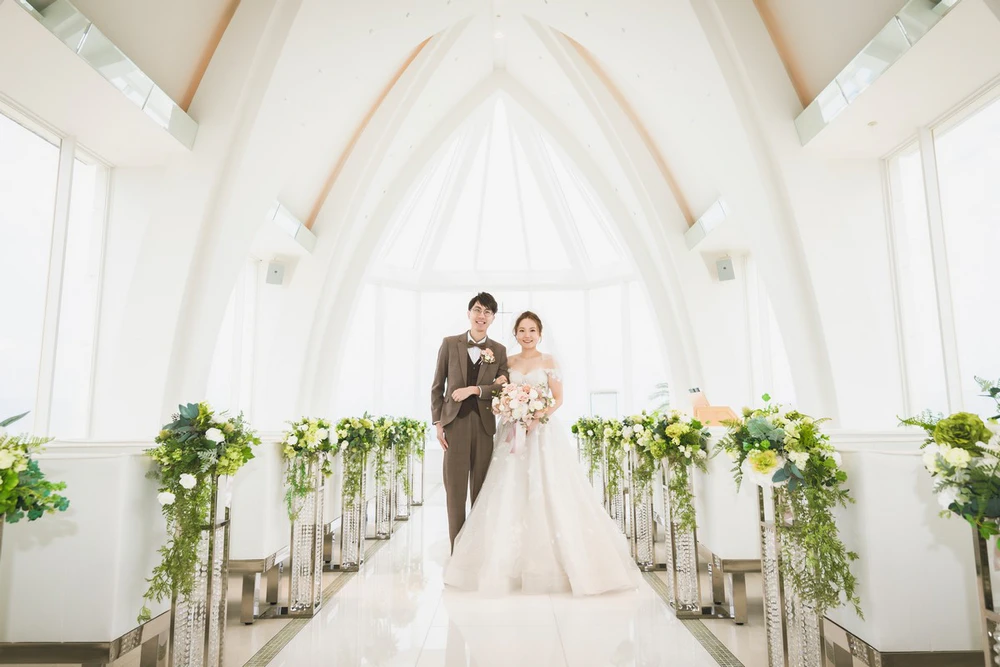 Lulu 与 Chiko|冲绳海之光教堂证婚+KARIYUSHI 婚宴 Lulu 与 Chiko|冲绳海之光教堂证婚+KARIYUSHI 婚宴
