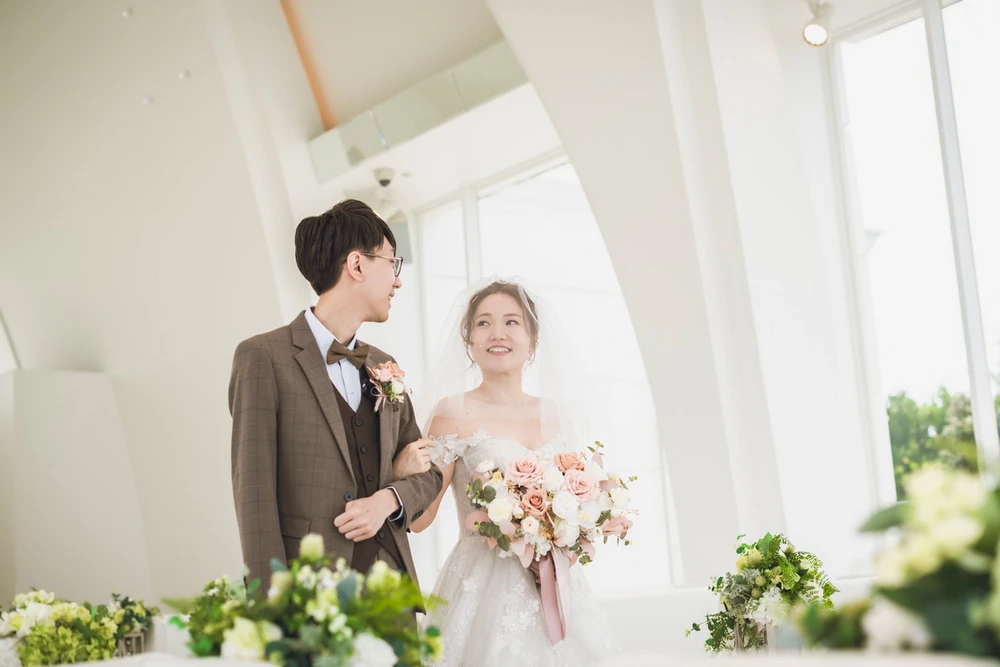 Lulu 与 Chiko|冲绳海之光教堂证婚+KARIYUSHI 婚宴 Lulu 与 Chiko|冲绳海之光教堂证婚+KARIYUSHI 婚宴