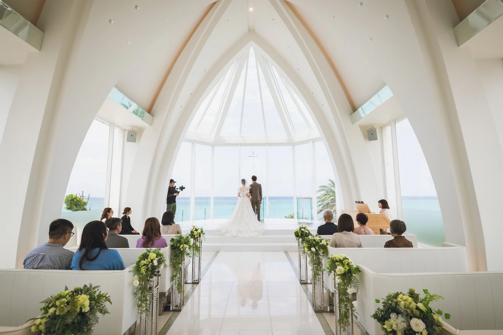 Lulu 与 Chiko|冲绳海之光教堂证婚+KARIYUSHI 婚宴 Lulu 与 Chiko|冲绳海之光教堂证婚+KARIYUSHI 婚宴