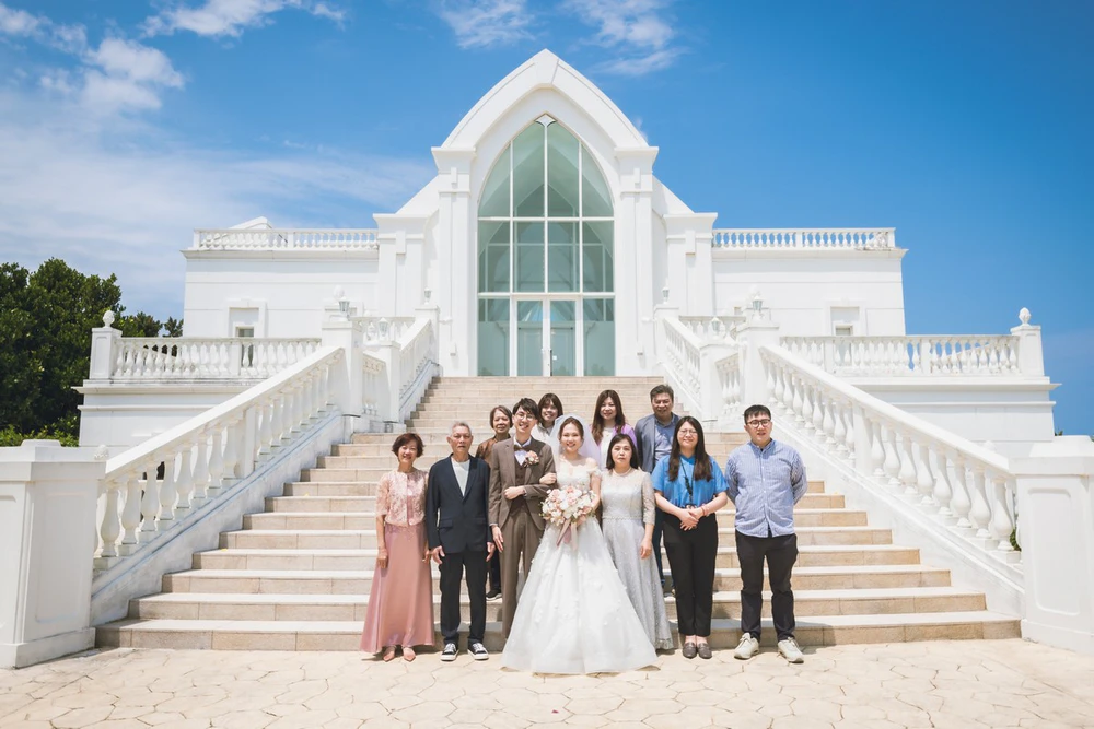 Lulu 与 Chiko|冲绳海之光教堂证婚+KARIYUSHI 婚宴 Lulu 与 Chiko|冲绳海之光教堂证婚+KARIYUSHI 婚宴
