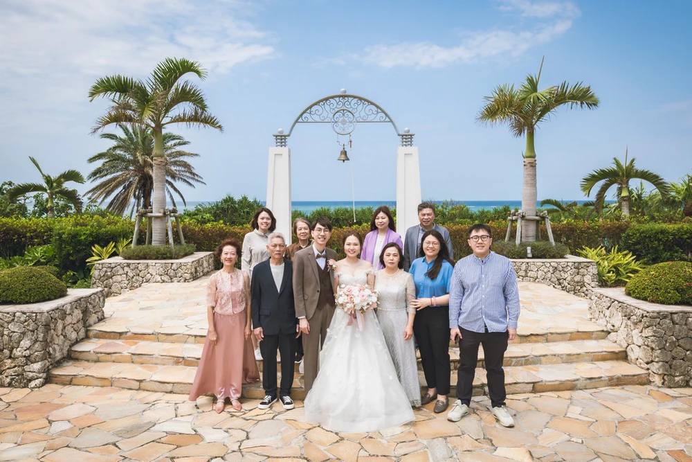 Lulu 与 Chiko|冲绳海之光教堂证婚+KARIYUSHI 婚宴 Lulu 与 Chiko|冲绳海之光教堂证婚+KARIYUSHI 婚宴