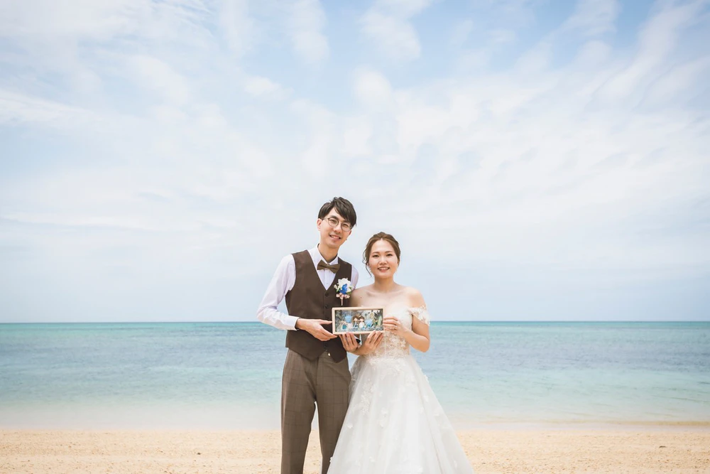 Lulu 与 Chiko|冲绳海之光教堂证婚+KARIYUSHI 婚宴 Lulu 与 Chiko|冲绳海之光教堂证婚+KARIYUSHI 婚宴