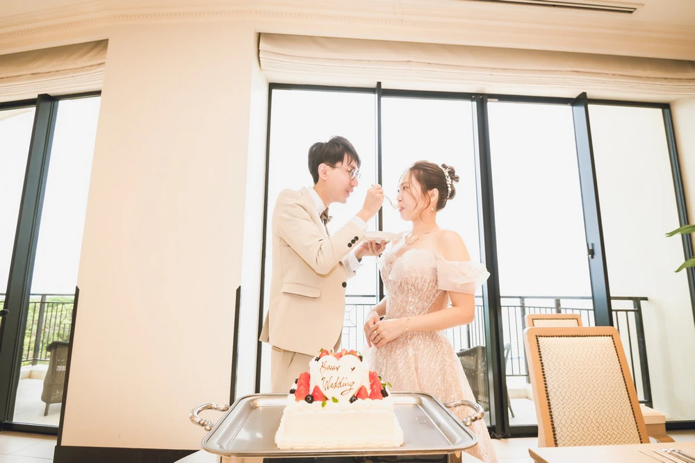 Lulu 与 Chiko|冲绳海之光教堂证婚+KARIYUSHI 婚宴 Lulu 与 Chiko|冲绳海之光教堂证婚+KARIYUSHI 婚宴