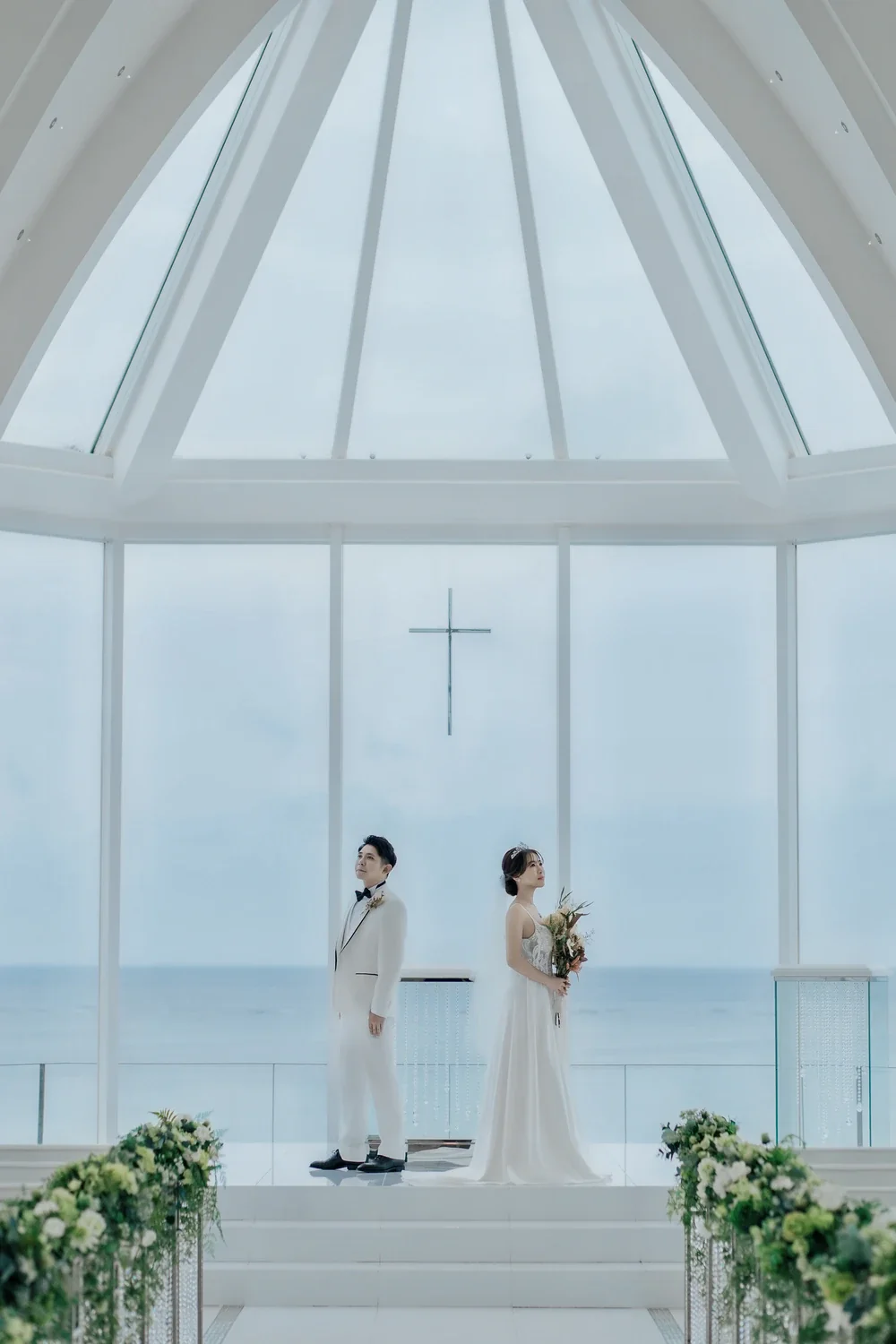 权训与俊婷|冲绳海之光教堂海外婚纱拍摄真实分享 权训与俊婷|冲绳海之光教堂海外婚纱拍摄真实分享