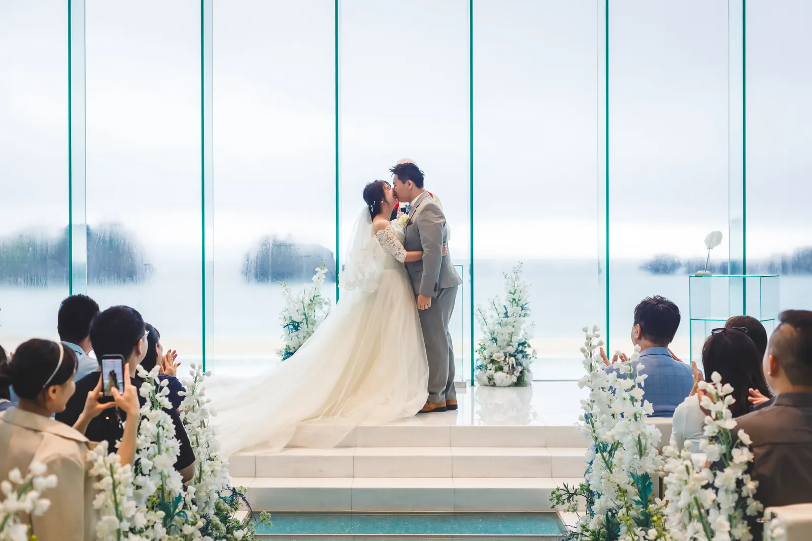 钰杰与心瑜|冲绳五感艾妮丝教堂户外花园婚宴真实分享 钰杰与心瑜|冲绳五感艾妮丝教堂户外花园婚宴真实分享