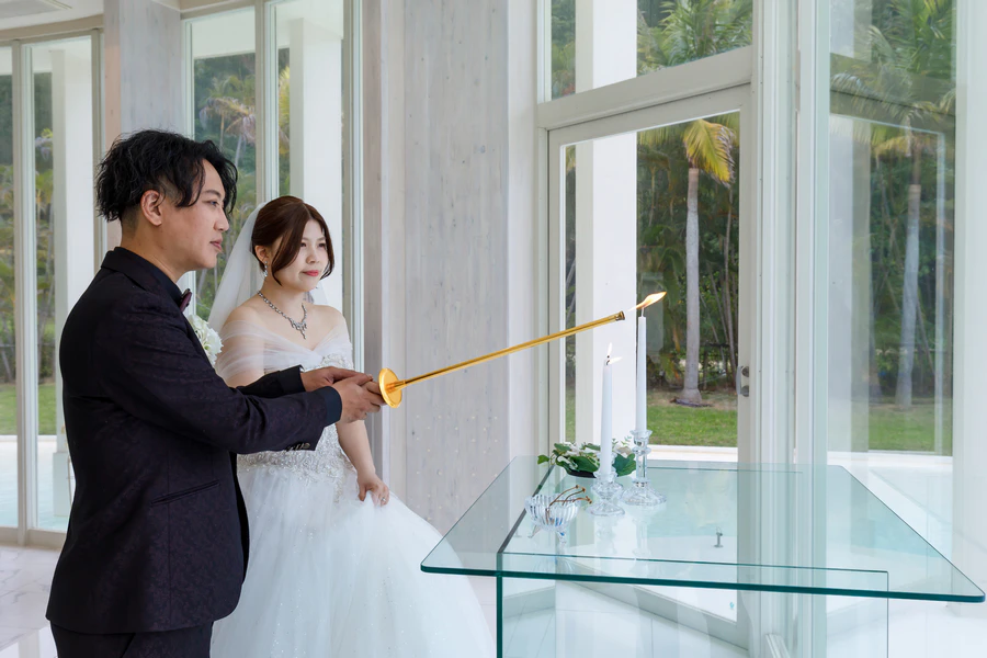 家榛|冲绳蓝色海洋教堂真实婚礼分享 家榛|冲绳蓝色海洋教堂真实婚礼分享