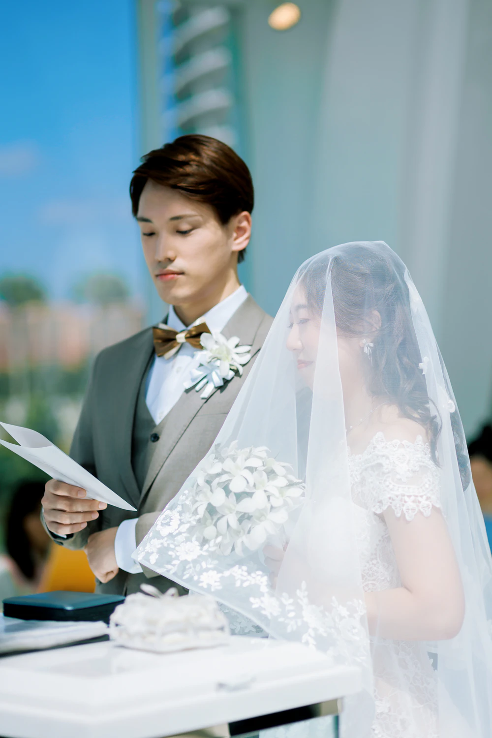 STEVEN 与 SHAN|冲绳海之光教堂真实婚礼分享 STEVEN 与 SHAN|冲绳海之光教堂真实婚礼分享