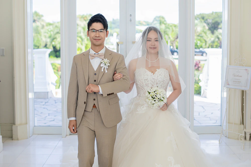 瑞强与佩珊|冲绳海之翼克丽丝蒂教堂真实婚礼分享 瑞强与佩珊|冲绳海之翼克丽丝蒂教堂真实婚礼分享