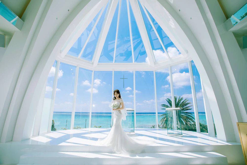 STEVEN 与 SHAN|冲绳海之光教堂真实婚礼分享 STEVEN 与 SHAN|冲绳海之光教堂真实婚礼分享