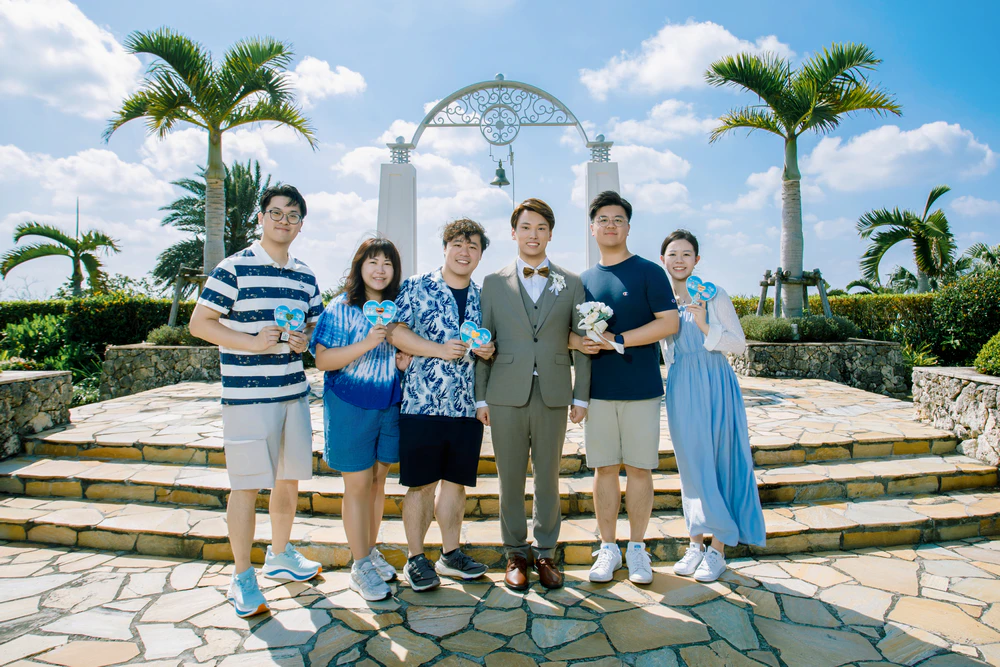 STEVEN 与 SHAN|冲绳海之光教堂真实婚礼分享 STEVEN 与 SHAN|冲绳海之光教堂真实婚礼分享